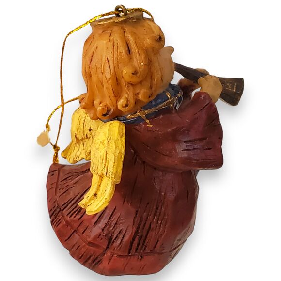 Lot of 3 VTG Angel Ornaments & Figurines Dept 56 Cabbage Patch Folk Art Kitsch - Picture 14 of 16